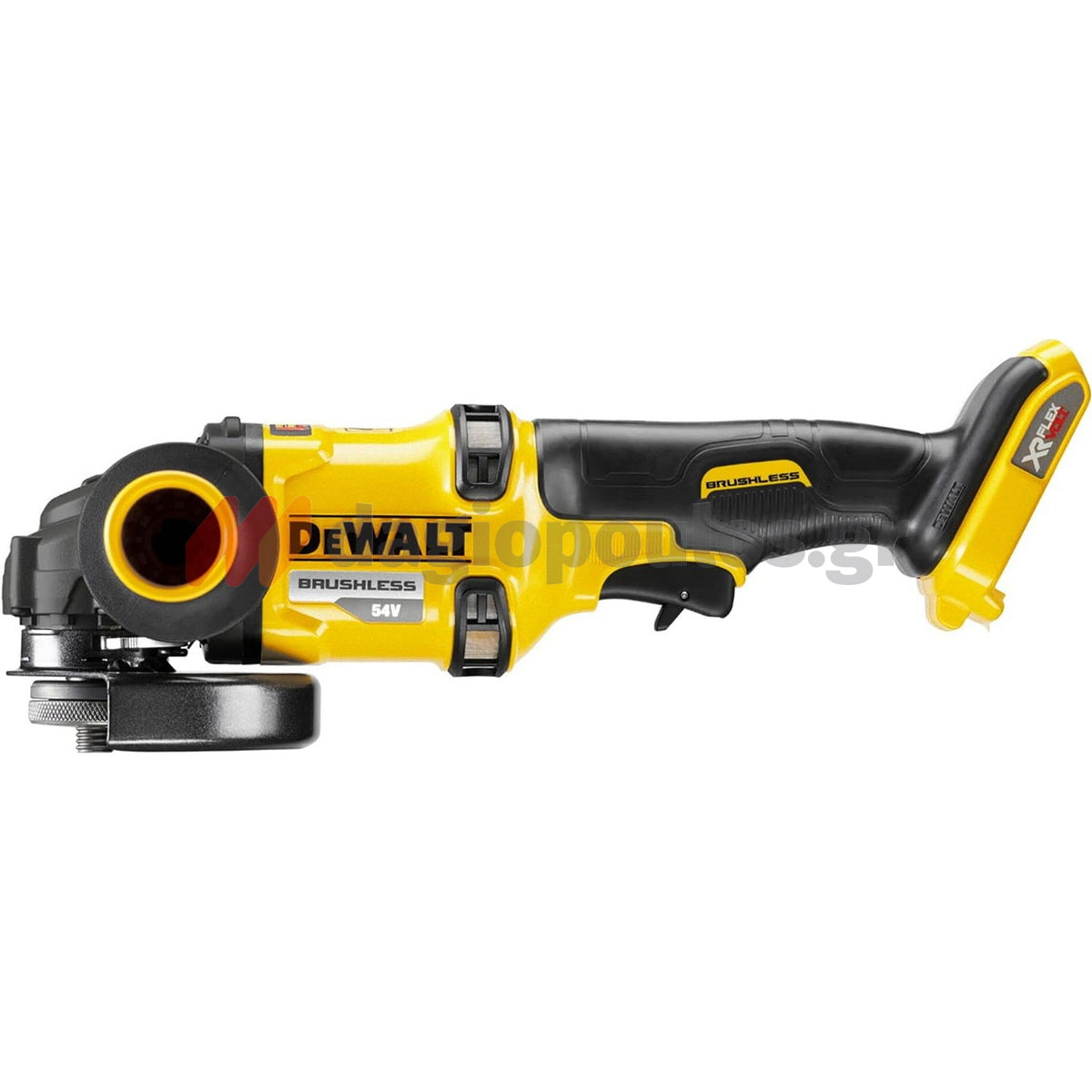 DeWalt DCG418NT-XJ Brushless Γωνιακός Τροχός Μπαταρίας Μπαταρίας 54V Li-Ion 125mm SOLO Με Βαλίτσα T-Stak