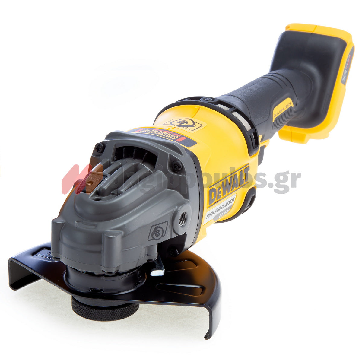 DeWalt DCG418NT-XJ Brushless Γωνιακός Τροχός Μπαταρίας Μπαταρίας 54V Li-Ion 125mm SOLO Με Βαλίτσα T-Stak