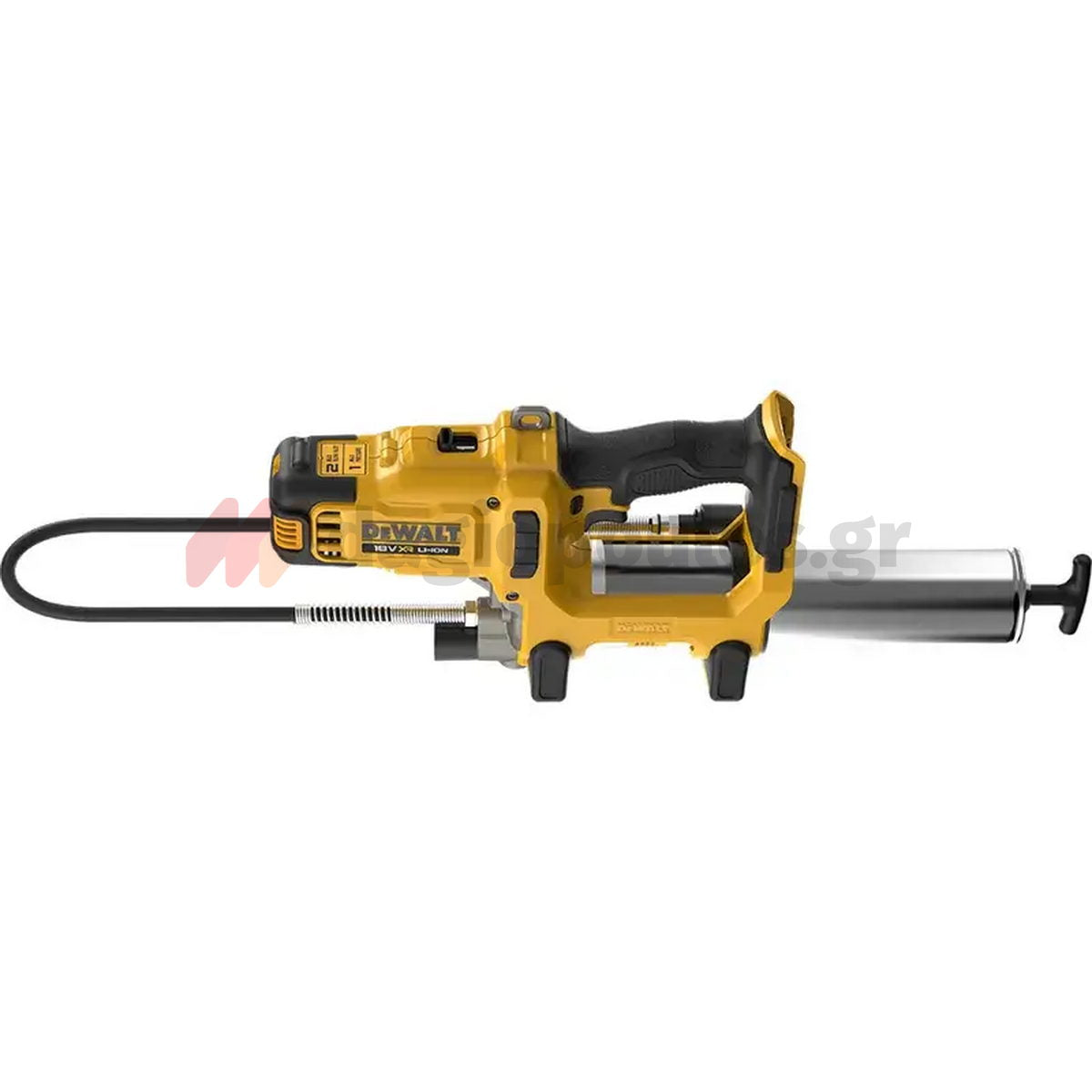 DeWalt DCGG581P1G-QW Επαγγελματικός Γρασαδόρος Μπαταρίας 18V Li-Ion Με Μπαταρία 5.0 Ah - Τσάντα Μεταφοράς