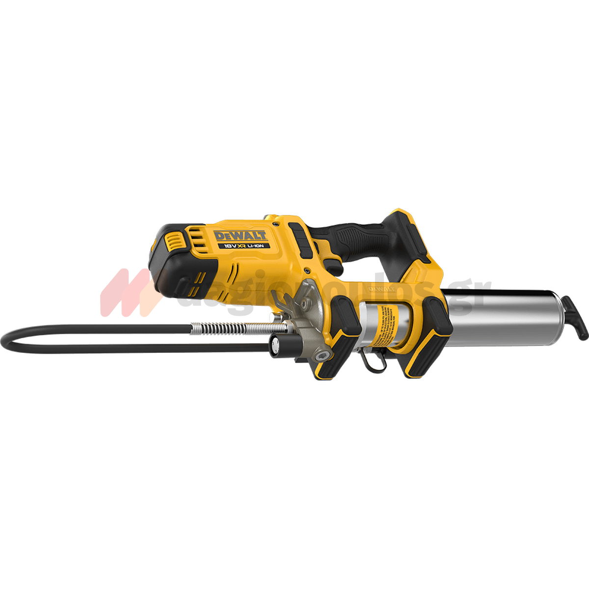DeWalt DCGG581P1G-QW Επαγγελματικός Γρασαδόρος Μπαταρίας 18V Li-Ion Με Μπαταρία 5.0 Ah - Τσάντα Μεταφοράς