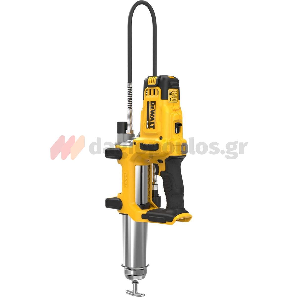 DeWalt DCGG581P1G-QW Επαγγελματικός Γρασαδόρος Μπαταρίας 18V Li-Ion Με Μπαταρία 5.0 Ah - Τσάντα Μεταφοράς