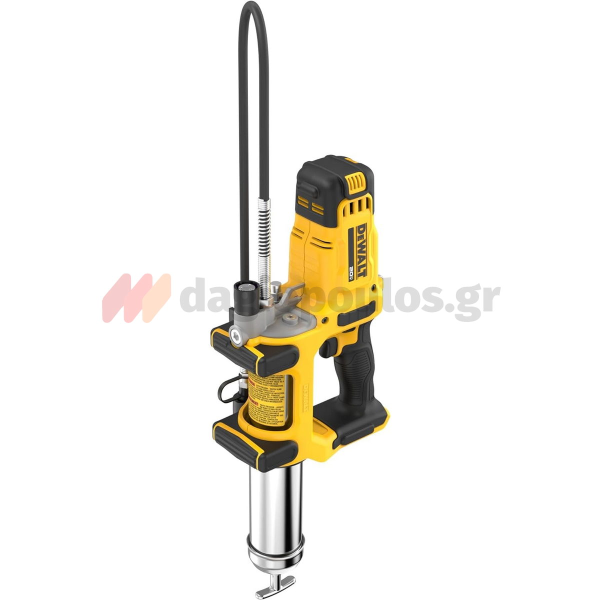 DeWalt DCGG581P1G-QW Επαγγελματικός Γρασαδόρος Μπαταρίας 18V Li-Ion Με Μπαταρία 5.0 Ah - Τσάντα Μεταφοράς