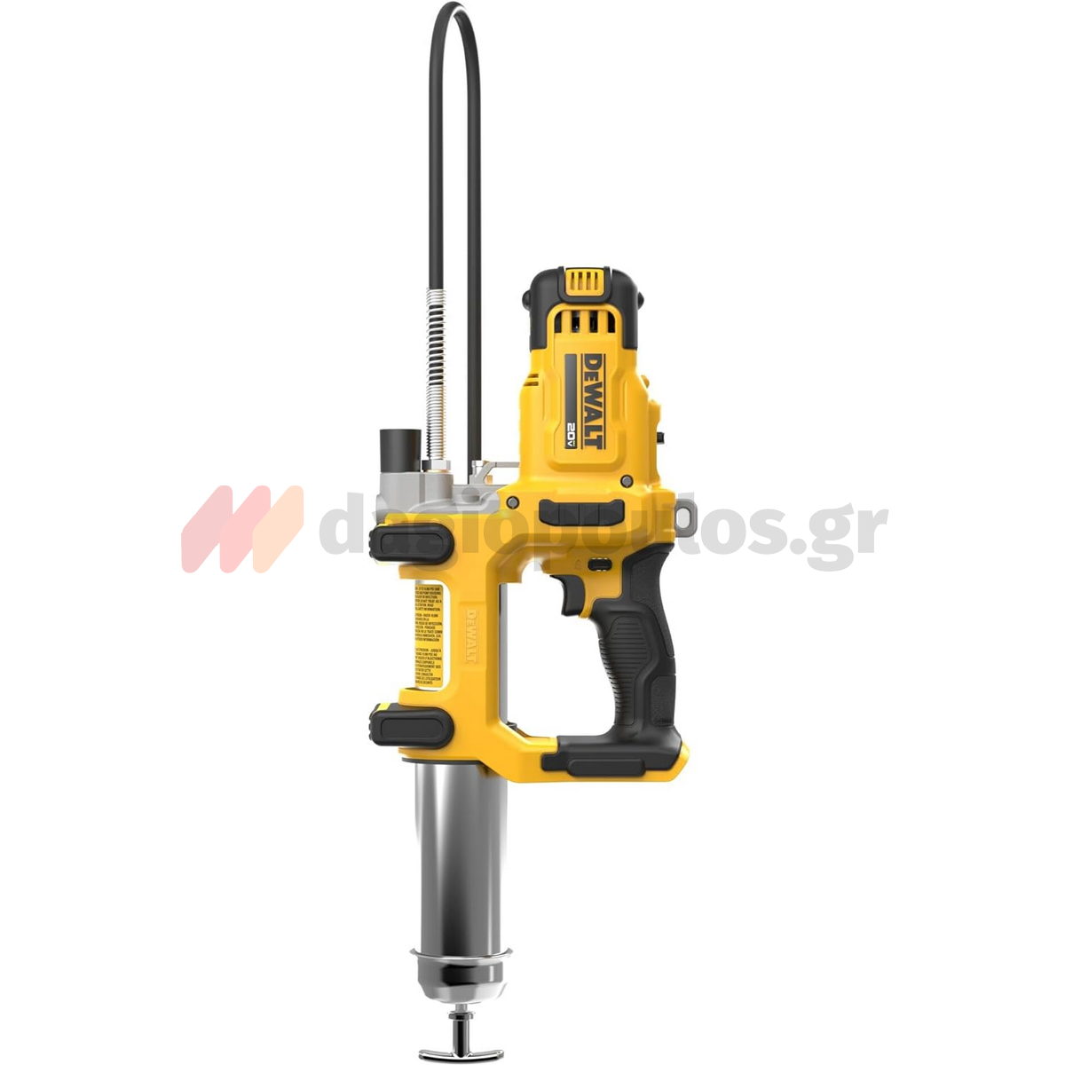 DeWalt DCGG581P1G-QW Επαγγελματικός Γρασαδόρος Μπαταρίας 18V Li-Ion Με Μπαταρία 5.0 Ah - Τσάντα Μεταφοράς