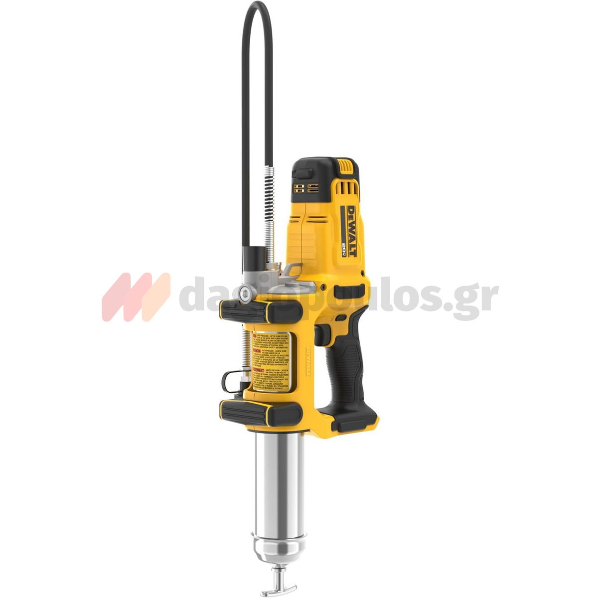 DeWalt DCGG581P1G-QW Επαγγελματικός Γρασαδόρος Μπαταρίας 18V Li-Ion Με Μπαταρία 5.0 Ah - Τσάντα Μεταφοράς