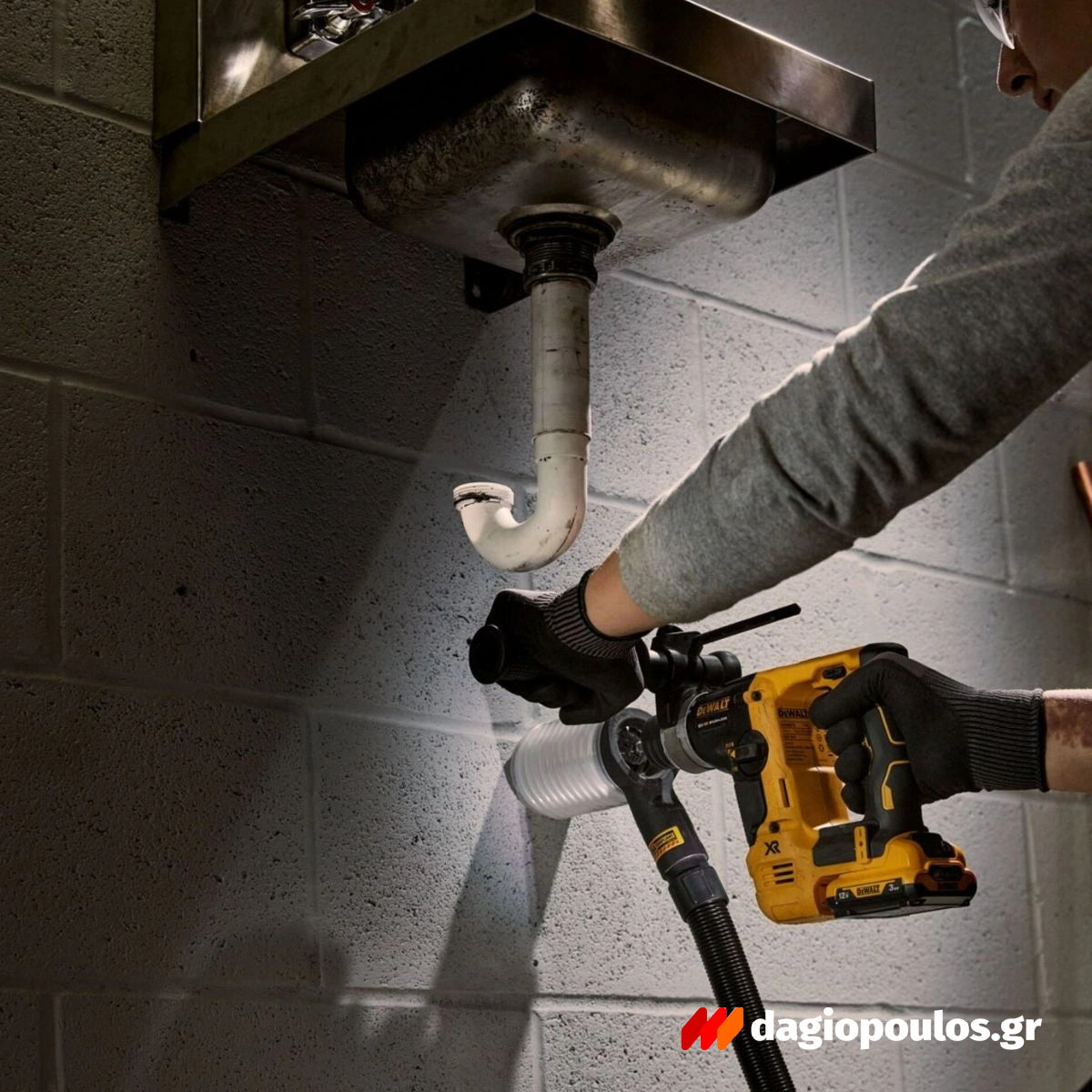 DeWalt DCH072NT-XJ SDS Plus Brushless Σκαπτικό Πνευματικό Πιστολέτο 12V Li-Ion 1.7kgr 1.1J SOLO Με Βαλίτσα T-Stak