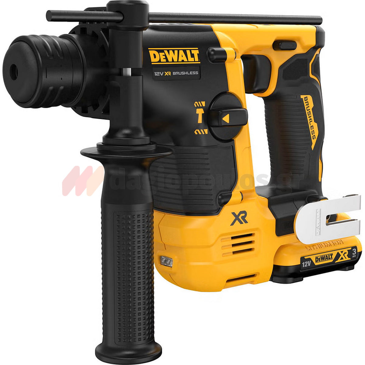 DeWalt DCH072NT-XJ SDS Plus Brushless Σκαπτικό Πνευματικό Πιστολέτο 12V Li-Ion 1.7kgr 1.1J SOLO Με Βαλίτσα T-Stak