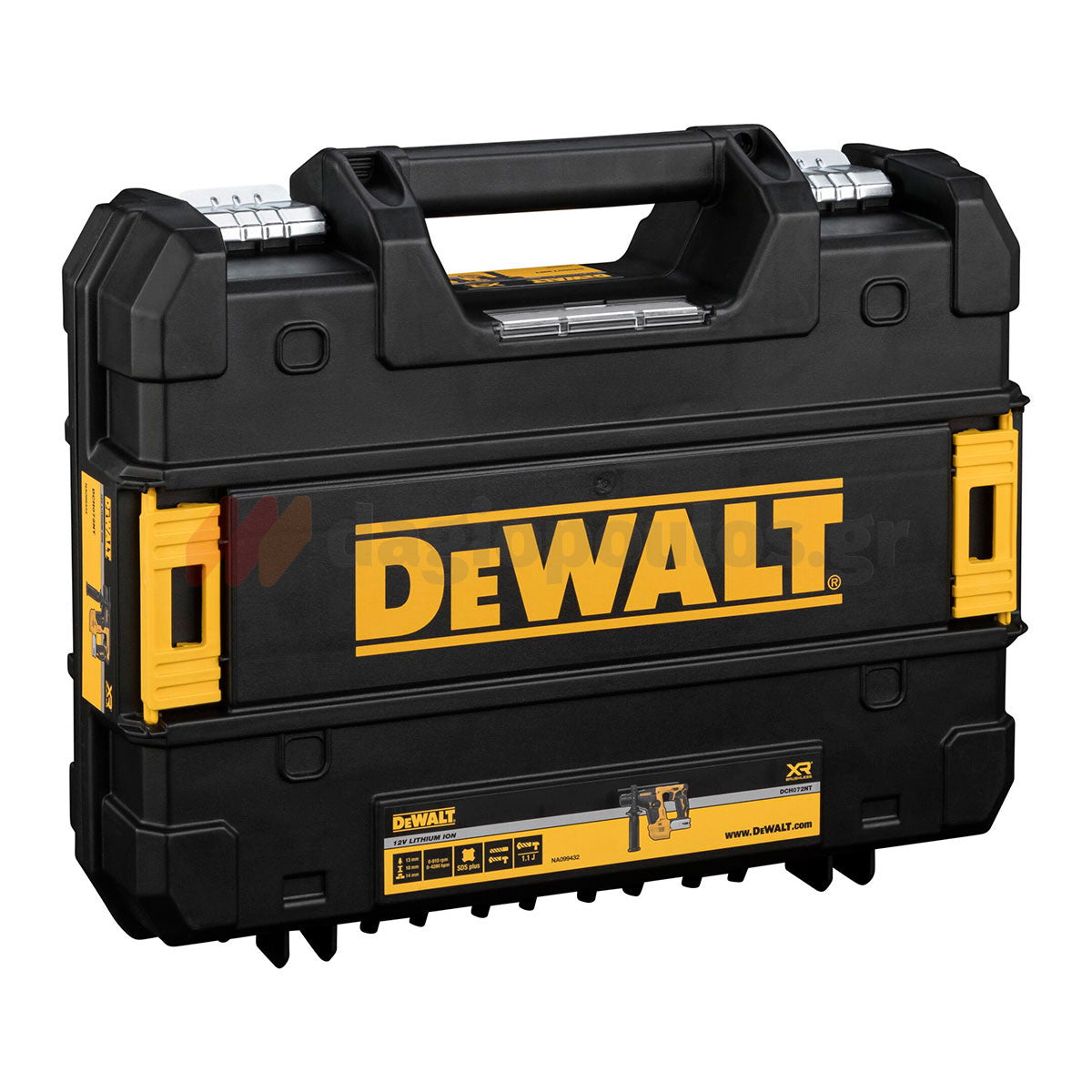 DeWalt DCH072NT-XJ SDS Plus Brushless Σκαπτικό Πνευματικό Πιστολέτο 12V Li-Ion 1.7kgr 1.1J SOLO Με Βαλίτσα T-Stak