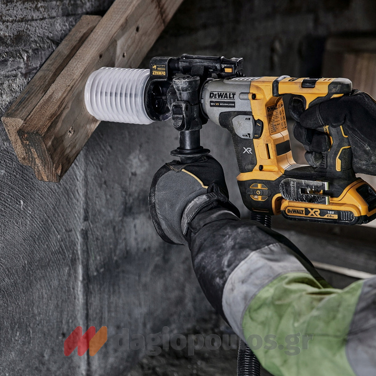 DeWalt DCH172NT-XJ SDS Plus Brushless Πνευματικό Περιστροφικό Σκαπτικό Πιστολέτο 18V Li-Ion 1.4J 1.8kgr SOLO Με Βαλίτσα T-Stak