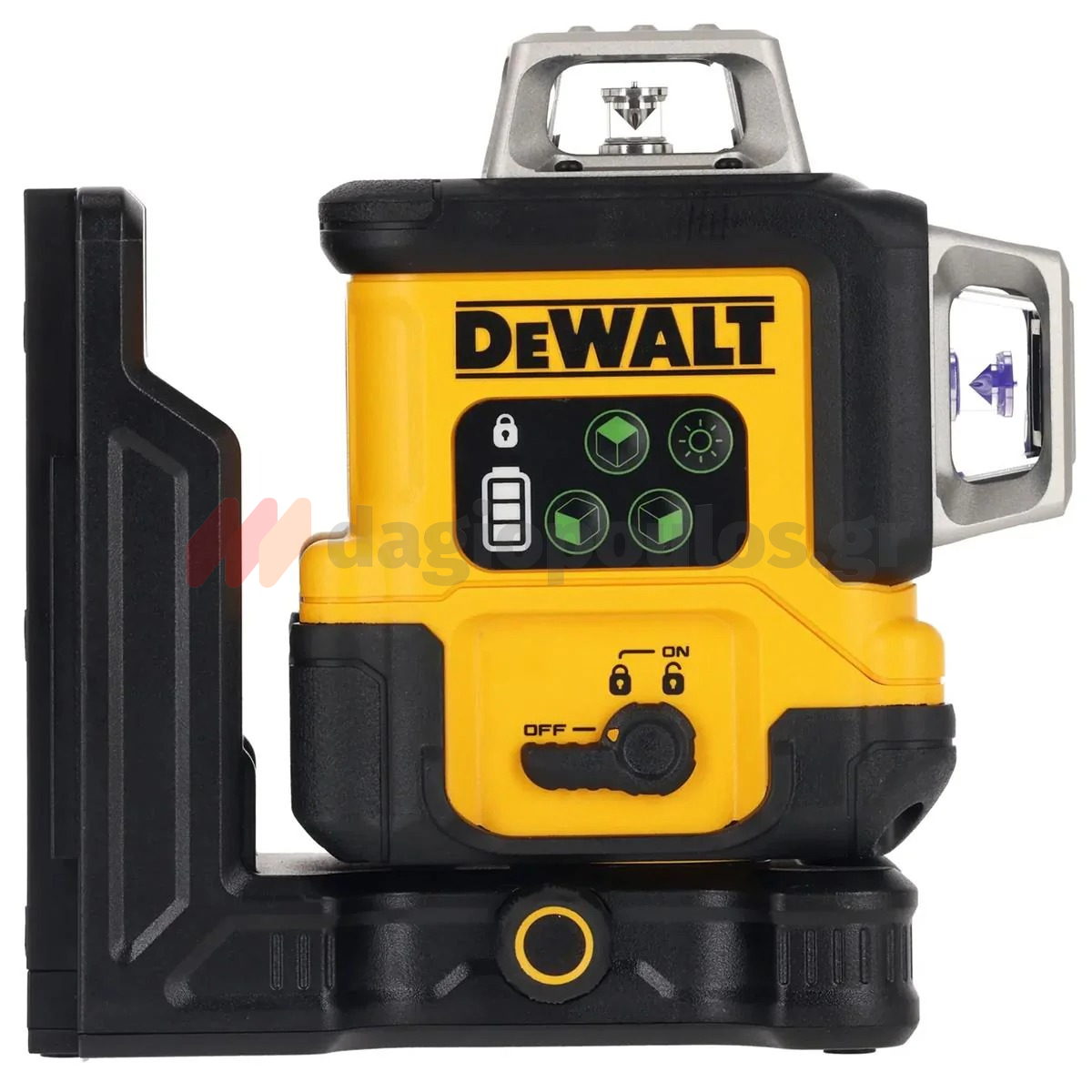 DeWalt DCLE14361GB Αλφάδι Laser 3x360° Πολλαπλών Γραμμών Πράσινης Δέσμης Επαναφορτιζόμενο (USB-C)