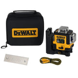 DeWalt DCLE14361GB Αλφάδι Laser 3x360° Πολλαπλών Γραμμών Πράσινης Δέσμης Επαναφορτιζόμενο (USB-C)