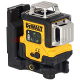 DeWalt DCLE14361GB Αλφάδι Laser 3x360° Πολλαπλών Γραμμών Πράσινης Δέσμης Επαναφορτιζόμενο (USB-C)