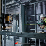 DeWalt DCLE34021D1-QW Γραμμικό Αλφάδι Laser 18V Li-Ion Πράσινης Δέσμης Με Μπαταρία 2.0Ah