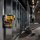 DeWalt DCLE34035B Αλφάδι Laser Πολλαπλών Γραμμών Πράσινης Δέσμης 18V Li-Ion SOLO