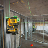 DeWalt DCLE34035D1-QW Laser Αυτορρυθμιζόμενο Με 3 Γραμμές 360 Μοίρες Πράσινης Δέσμης 18V Li-Ion XR Και Τηλεχειριστήριο