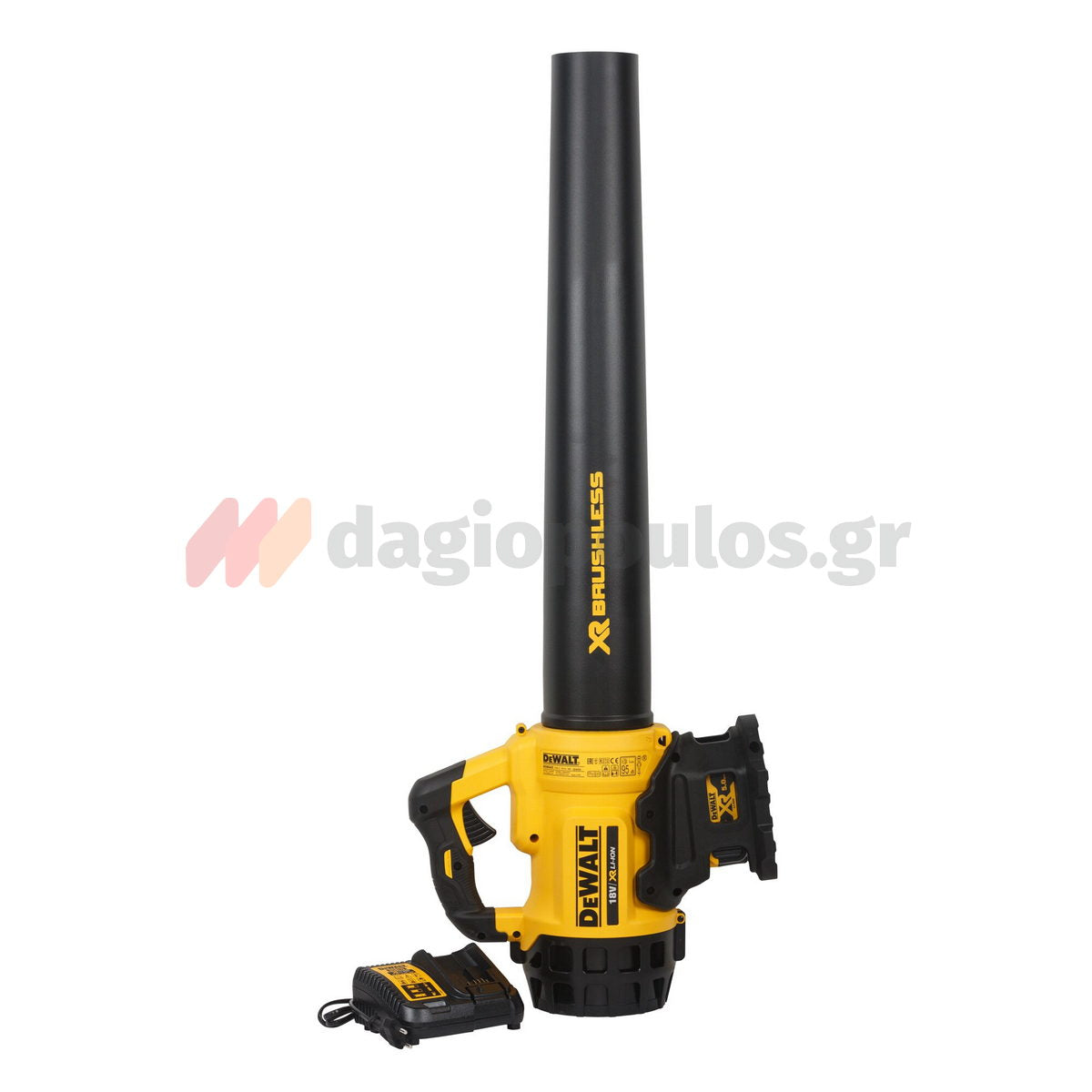 DeWalt DCM562P1-QW Brushless Φυσητήρας Μπαταρίας 18V Li-Ion Με Μπατ.5.0Ah - Φορτιστή