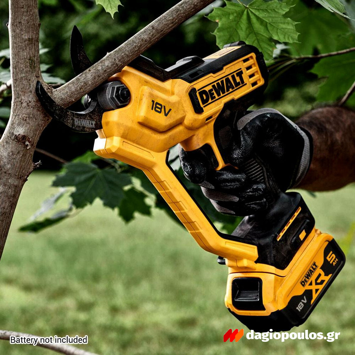 DeWalt DCMPP568P1-QW Brushless Ψαλίδα Κλαδέματος (Κλαδευτήρι) Μπαταρίας 18V Li-Ion Με Μπαταρία 5.0Ah