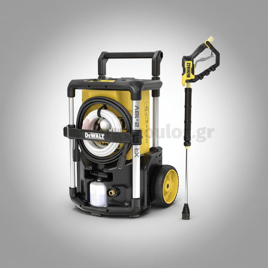 DeWalt DCMPW1600N-XJ Brushless Πλυστικό Υψηλής Πίεσης Μπαταρίας 36V (2x18V) 110Bar SOLO