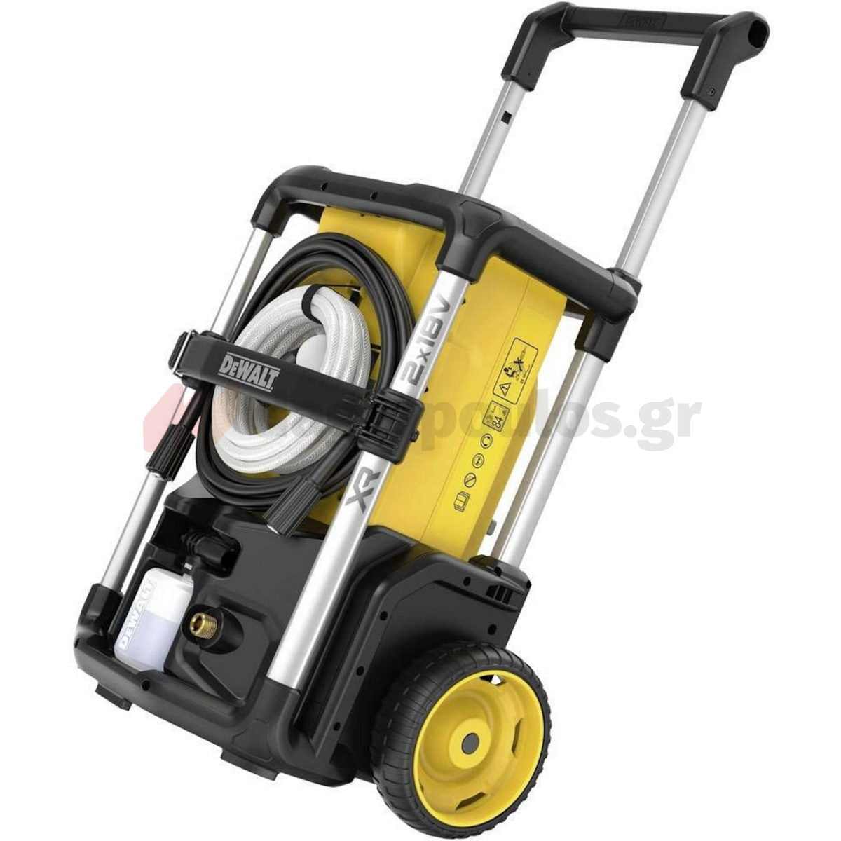 DeWalt DCMPW1600N-XJ Brushless Πλυστικό Υψηλής Πίεσης Μπαταρίας 36V (2x18V) 110Bar SOLO