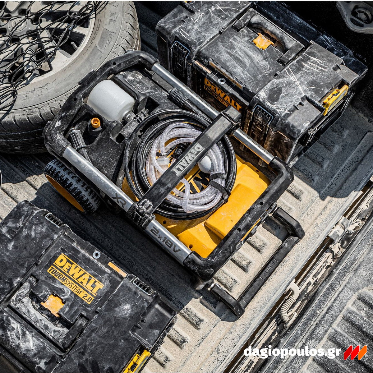 DeWalt DCMPW1600N-XJ Brushless Πλυστικό Υψηλής Πίεσης Μπαταρίας 36V (2x18V) 110Bar SOLO