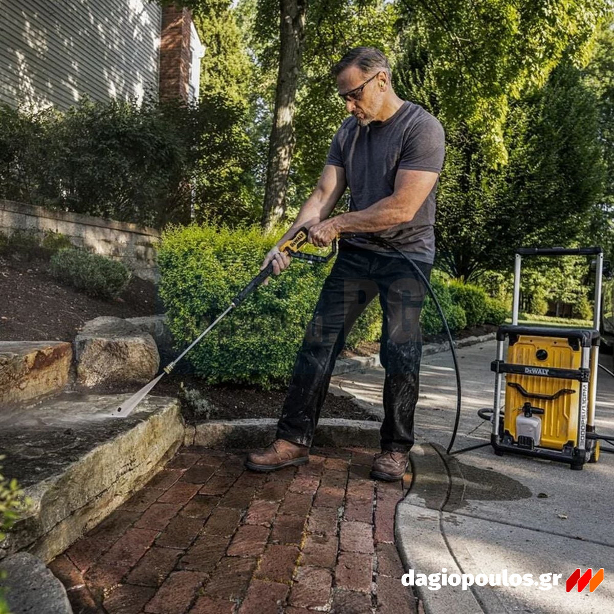 DeWalt DCMPW1600N-XJ Brushless Πλυστικό Υψηλής Πίεσης Μπαταρίας 36V (2x18V) 110Bar SOLO