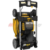 DeWalt DCMWP134W2-QW FLEXVOLT Χλοοκοπτική Μηχανή Γκαζόν Μπαταρίας 2x18V Li-Ion XR 2 Μπατ.8.0Ah - Φορτιστής