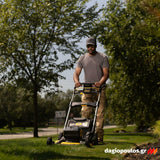 DeWalt DCMWP134W2-QW FLEXVOLT Χλοοκοπτική Μηχανή Γκαζόν Μπαταρίας 2x18V Li-Ion XR 2 Μπατ.8.0Ah - Φορτιστής