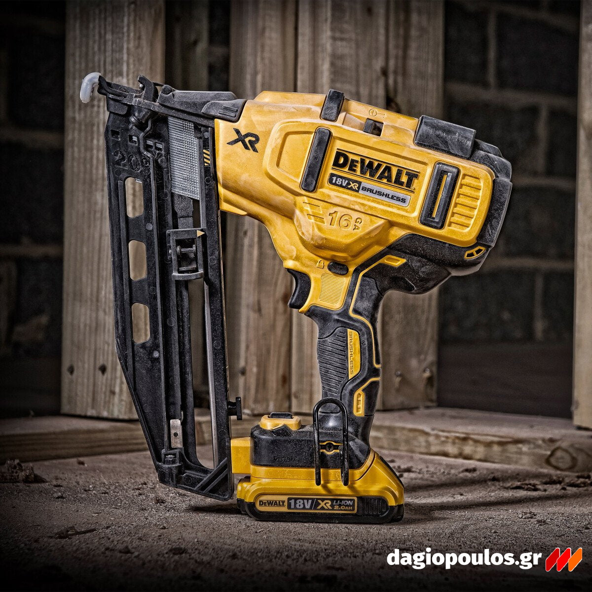 DeWalt DCN660N-XJ Brushless Καρφωτικό Καρφιού Μπαταρίας 18V Li-Ion SOLO