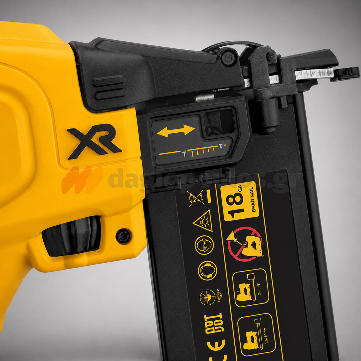 DeWalt DCN680D2-QW Brushless Καρφωτικό Μπαταρίας 18V Li-Ion Με 2 Μπατ.2.0Ah-Φορτιστή-Βαλίτσα T-STAK