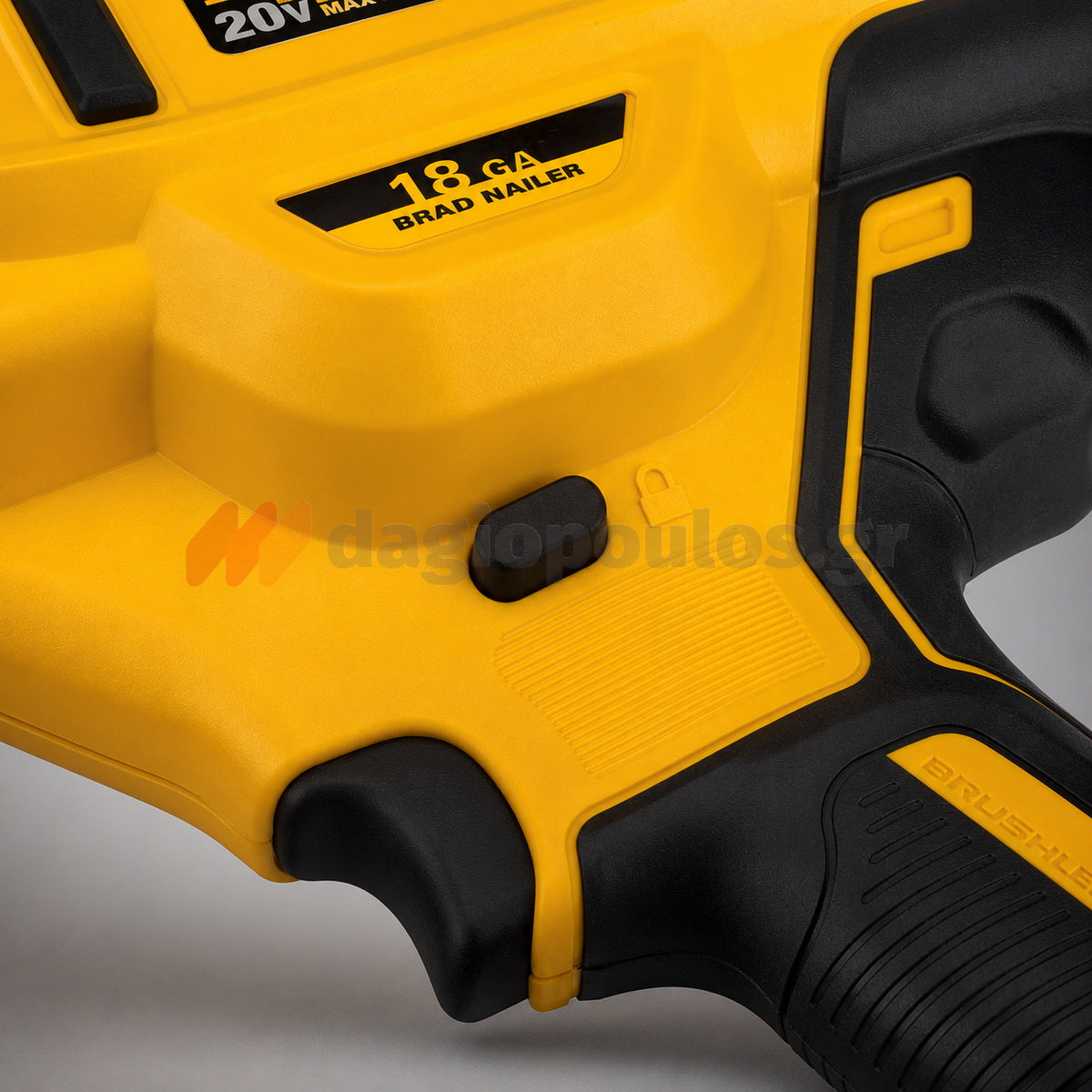 DeWalt DCN680D2-QW Brushless Καρφωτικό Μπαταρίας 18V Li-Ion Με 2 Μπατ.2.0Ah-Φορτιστή-Βαλίτσα T-STAK