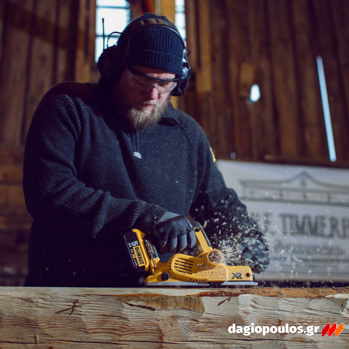 DeWalt DCP5802P2-QW Brushless Πλάνη Μπαταρίας 18V Li-Ion Με 2 Μπατ.5.0Ah - Φορτιστή - Βαλίτσα T-Stak