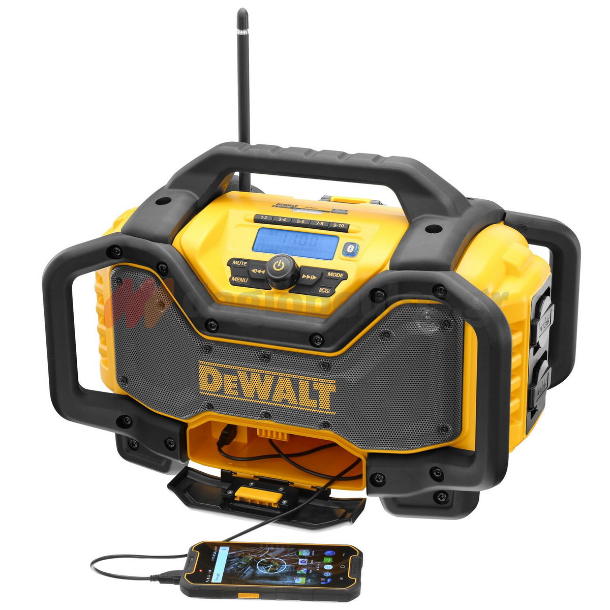 DeWalt DCR027-QW XR® Bluetooth® Ραδιόφωνο – Φορτιστής Μπαταρίας 18V Li-Ion SOLO