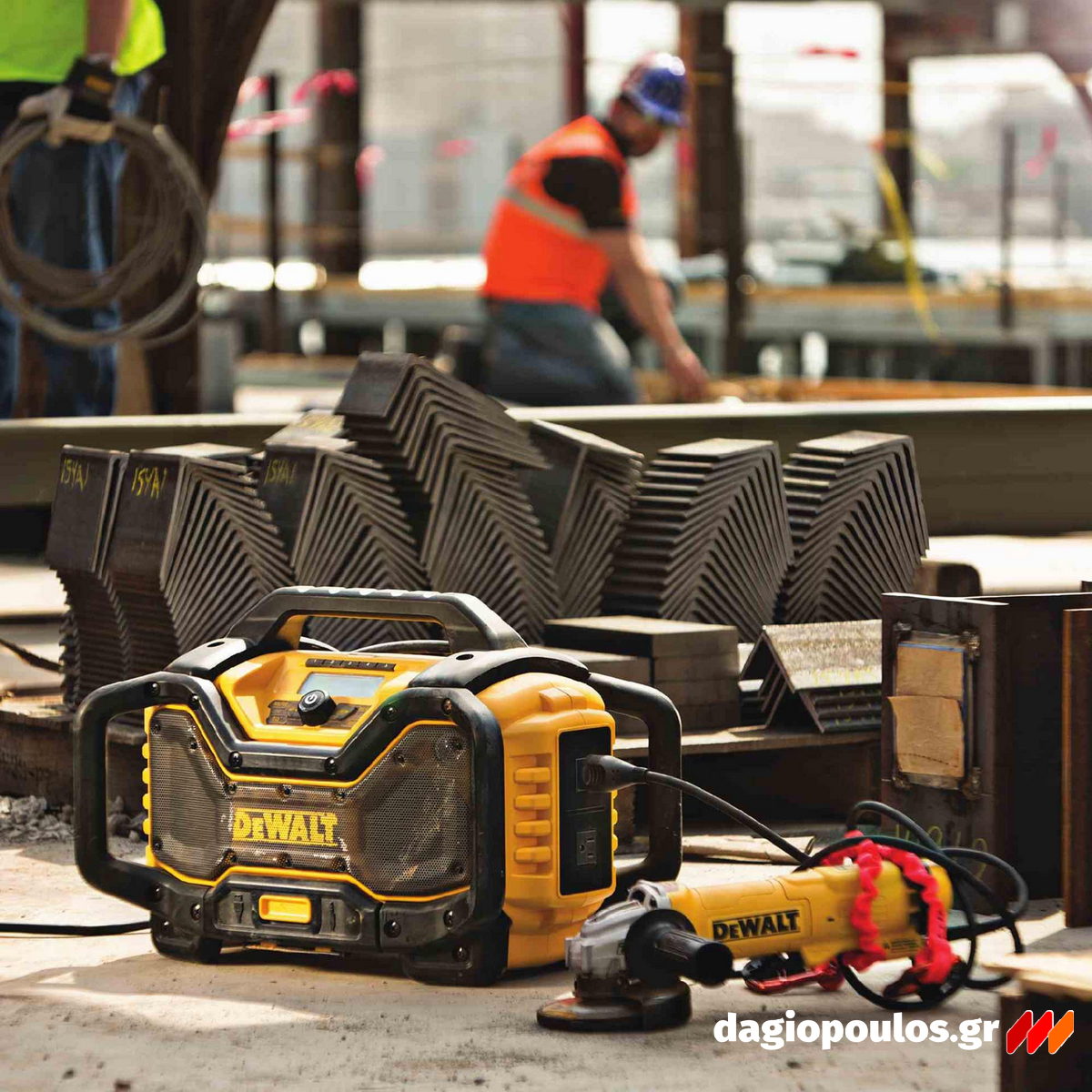DeWalt DCR027-QW XR® Bluetooth® Ραδιόφωνο – Φορτιστής Μπαταρίας 18V Li-Ion SOLO