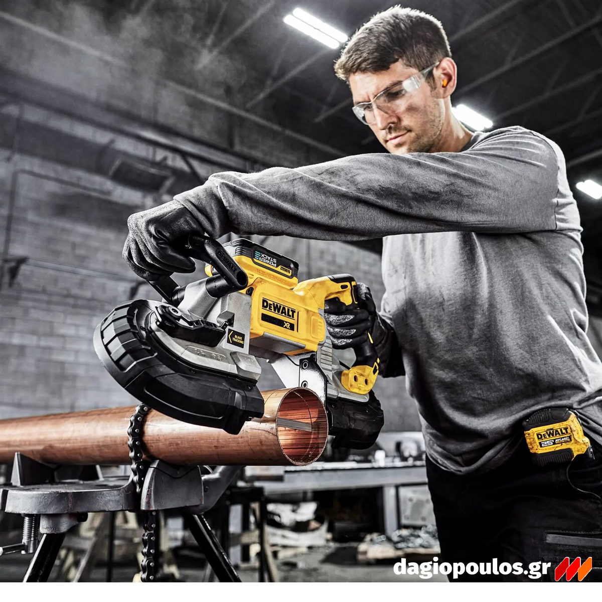 DeWalt DCS374N-XJ Brushless Πριονοκορδέλα Μπαταρίας 18V Li-Ion SOLO