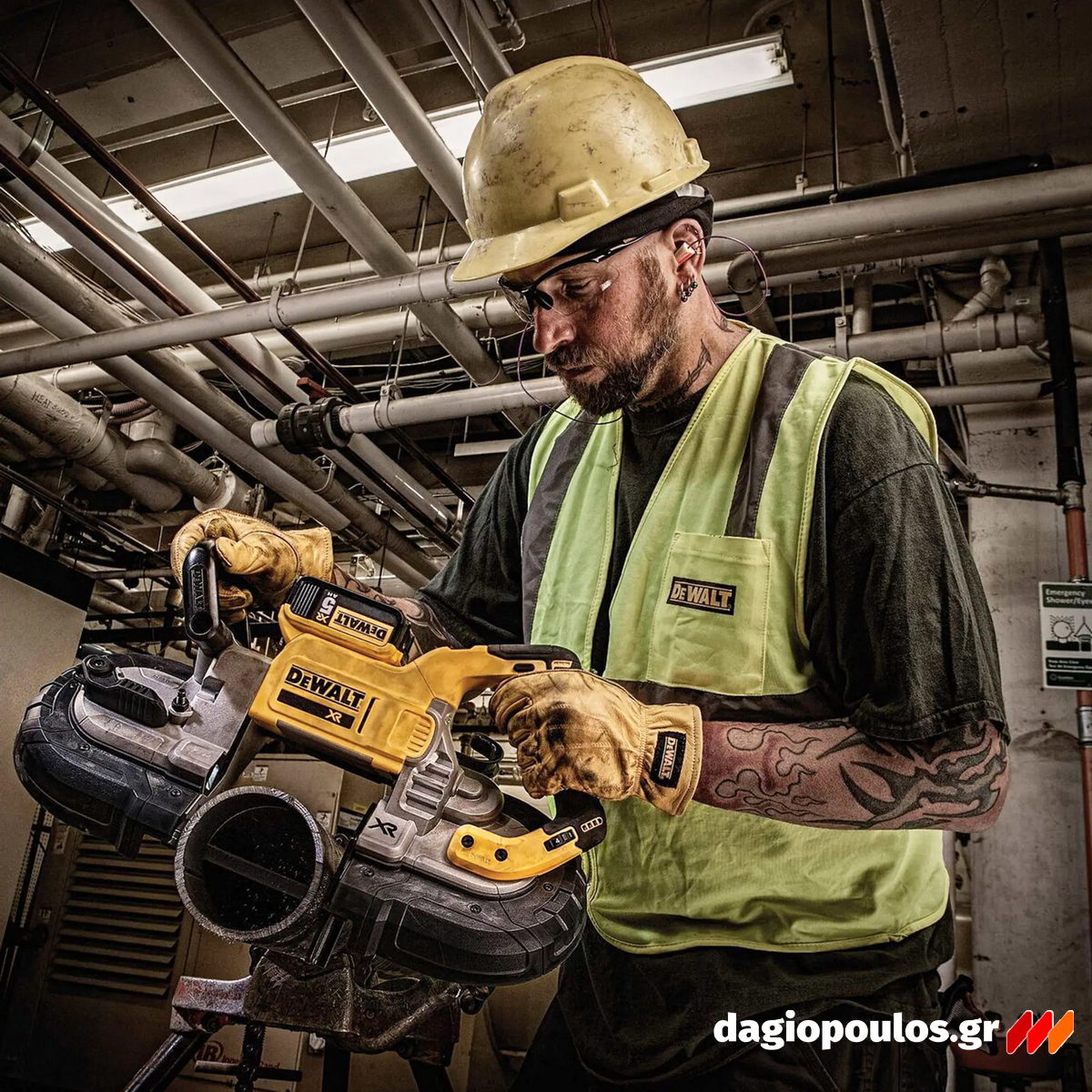 DeWalt DCS374N-XJ Brushless Πριονοκορδέλα Μπαταρίας 18V Li-Ion SOLO