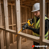 DeWalt DCS382NT-XJ Brushless Σπαθόσεγα (Σεγάτσα) Μπαταρίας 18V Li-Ion SOLO Με Βαλίτσα
