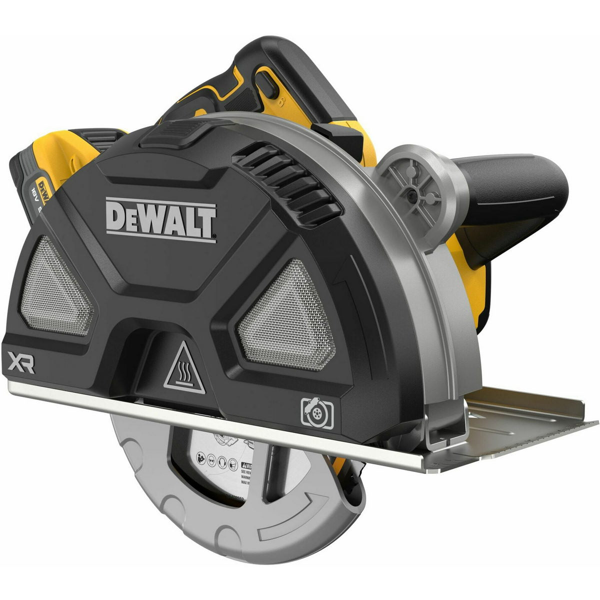 Dewalt DCS383H2 Brushless Δισκοπρίονο Μπαταρίας Μετάλλων 184mm 18V Li-Ion Με 2 Μπατ.5.0Ah - Φορτιστή - Βαλίτσα