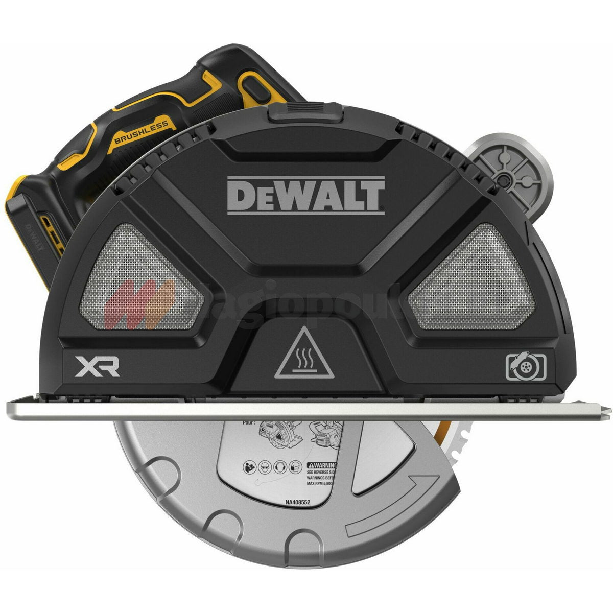 DeWalt DCS383N-XJ Brushless Δισκοπρίονο Μπαταρίας Μετάλλων 184mm 18V Li-Ion SOLO