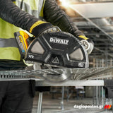 Dewalt DCS383H2 Brushless Δισκοπρίονο Μπαταρίας Μετάλλων 184mm 18V Li-Ion Με 2 Μπατ.5.0Ah - Φορτιστή - Βαλίτσα