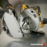 Dewalt DCS383H2 Brushless Δισκοπρίονο Μπαταρίας Μετάλλων 184mm 18V Li-Ion Με 2 Μπατ.5.0Ah - Φορτιστή - Βαλίτσα