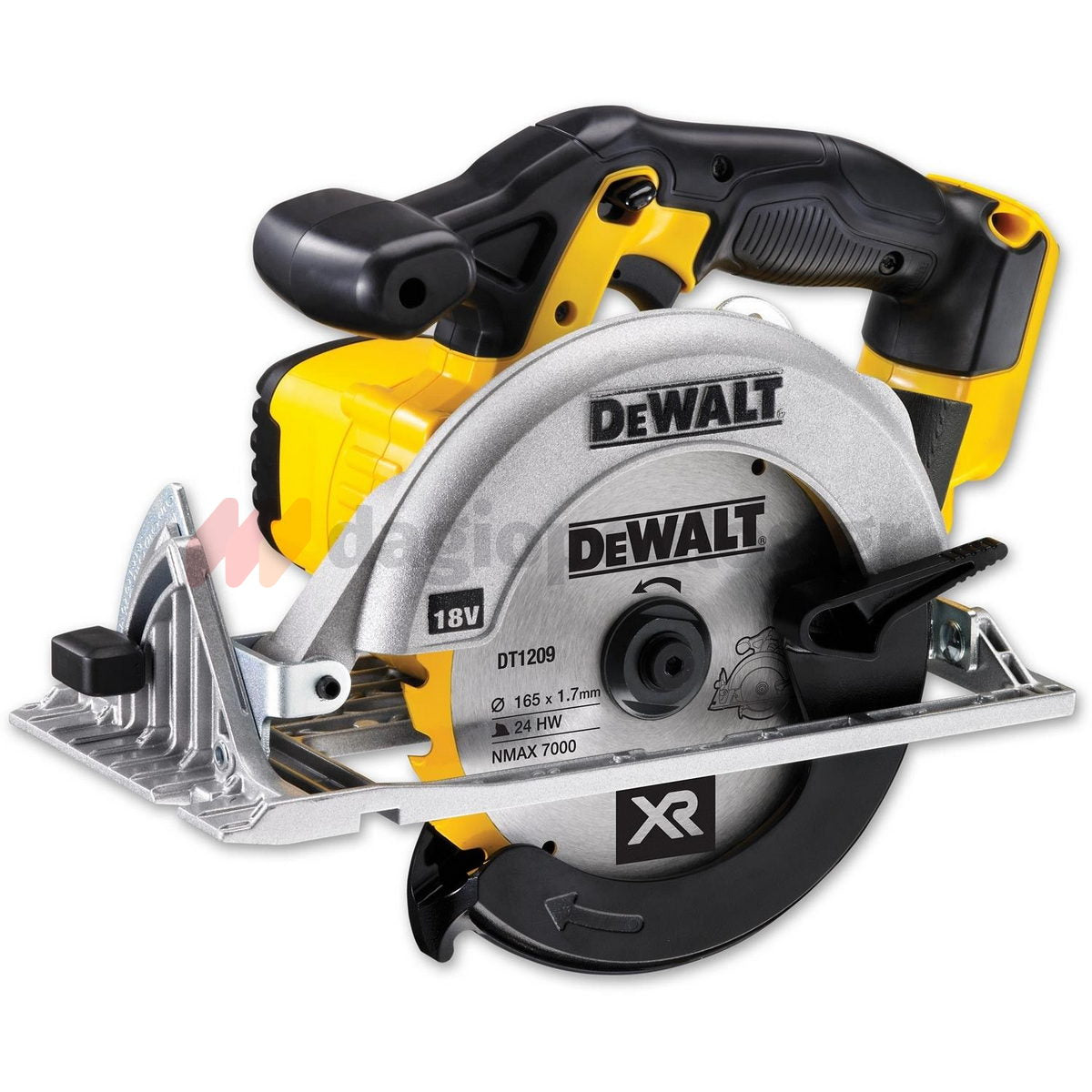 DeWalt DCS391N-XJ Brushless Δισκοπρίονο Μπαταρίας Χειρός 18V Li-Ion 165mm SOLO