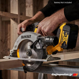 DeWalt DCS391N-XJ Brushless Δισκοπρίονο Μπαταρίας Χειρός 18V Li-Ion 165mm SOLO