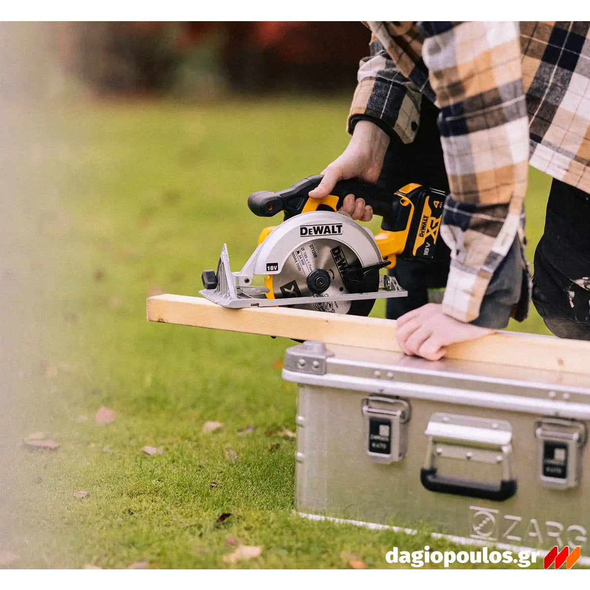 DeWalt DCS391N-XJ Brushless Δισκοπρίονο Μπαταρίας Χειρός 18V Li-Ion 165mm SOLO