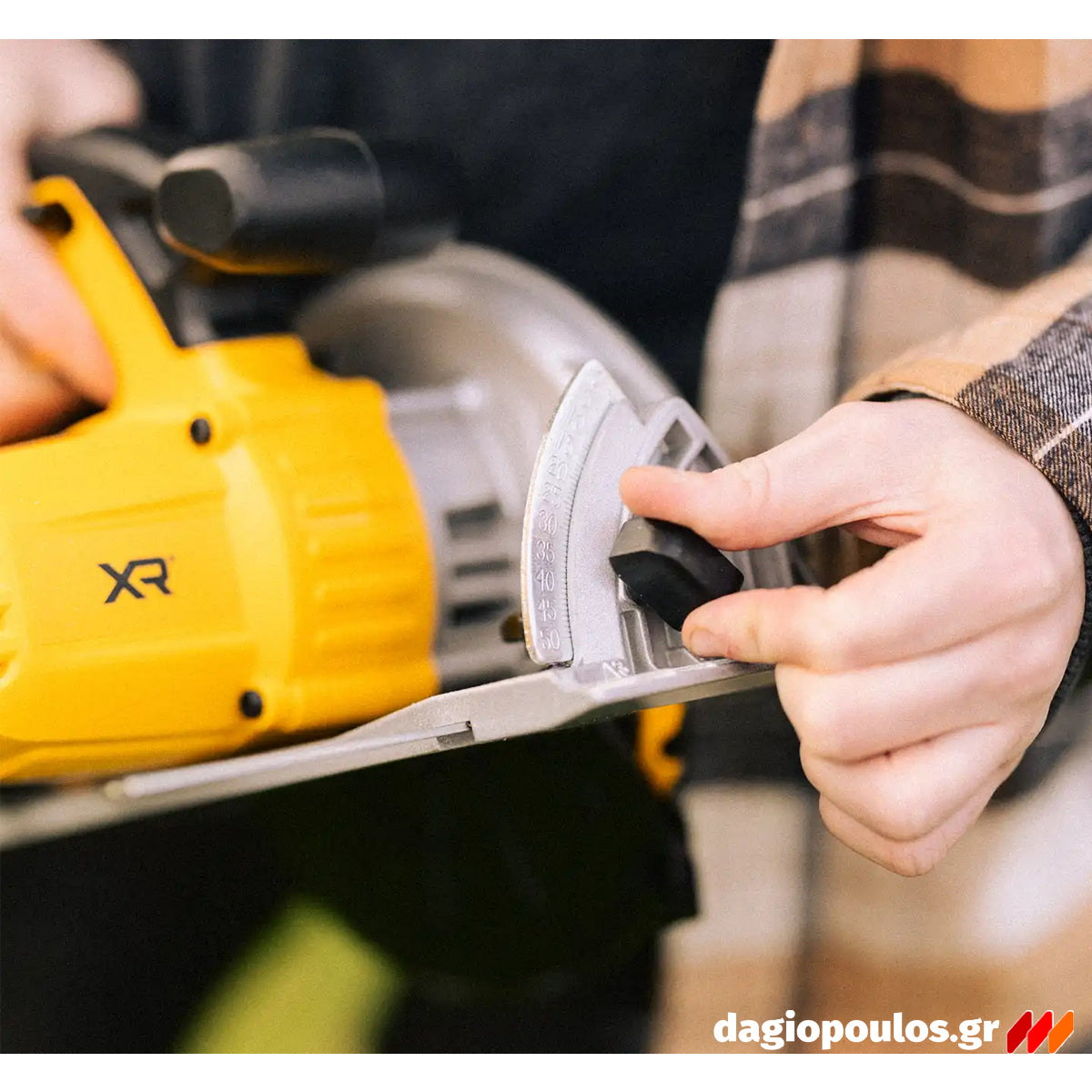 DeWalt DCS391N-XJ Brushless Δισκοπρίονο Μπαταρίας Χειρός 18V Li-Ion 165mm SOLO