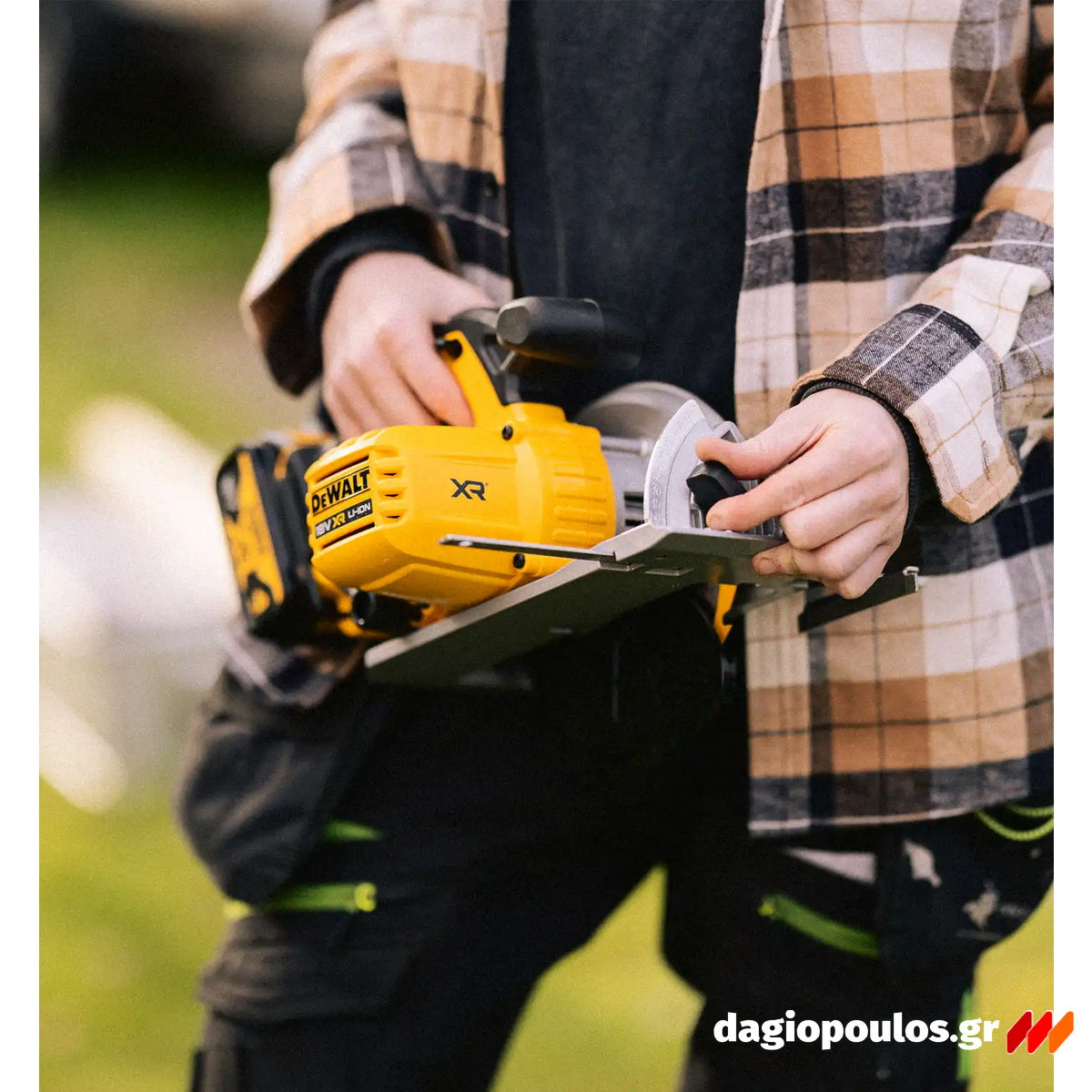 DeWalt DCS391N-XJ Brushless Δισκοπρίονο Μπαταρίας Χειρός 18V Li-Ion 165mm SOLO