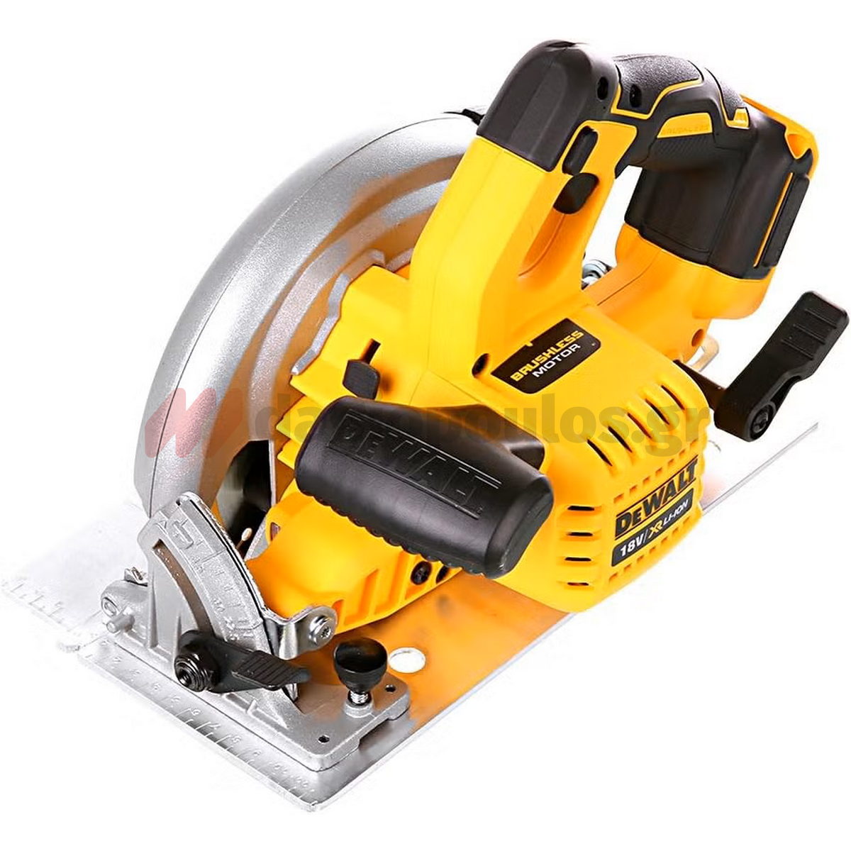 DeWalt DCS570P2-QW 18V XR Brushless Δισκοπρίονο Μπαταρίας 18V Li-Ion 184mm Με 2 Μπατ.5.0Ah Βαλίτσα T-STAK