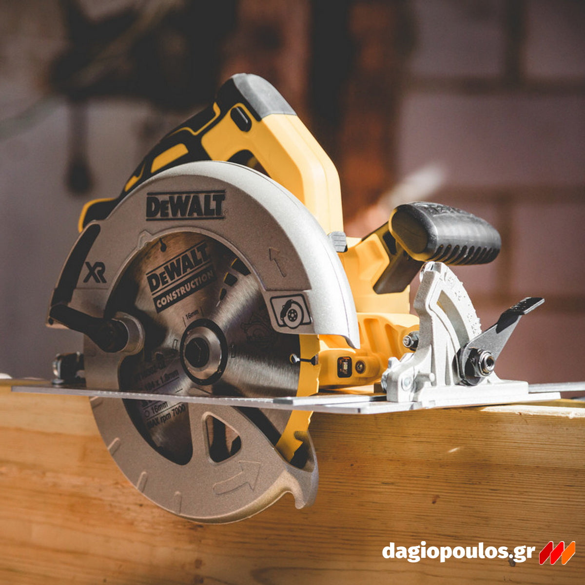 DeWalt DCS570P2-QW 18V XR Brushless Δισκοπρίονο Μπαταρίας 18V Li-Ion 184mm Με 2 Μπατ.5.0Ah Βαλίτσα T-STAK