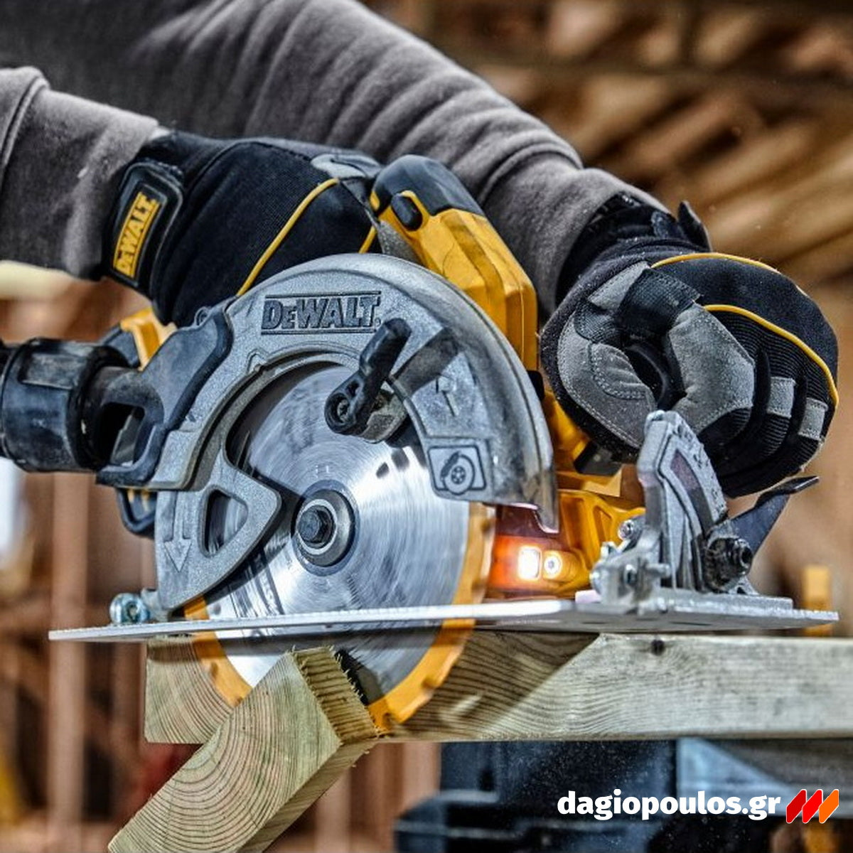 DeWalt DCS570P2-QW 18V XR Brushless Δισκοπρίονο Μπαταρίας 18V Li-Ion 184mm Με 2 Μπατ.5.0Ah Βαλίτσα T-STAK