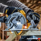 DeWalt DCS570P2-QW 18V XR Brushless Δισκοπρίονο Μπαταρίας 18V Li-Ion 184mm Με 2 Μπατ.5.0Ah Βαλίτσα T-STAK