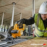 DeWalt DCS579X2-QW Brushless Δισκοπρίονο Χειρός Μπαταρίας 54V XR FLEXVOLT Με 2 Μπατ.9.0Ah - Βαλίτσα T-Stak