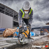 DeWalt DCS691X2-QW Κόφτης Δομικών Υλικών Μπαταρίας 54V Li-Ion 230mm Με 2 Μπατ.9Ah XR FLEXVOLT - Φορτιστή
